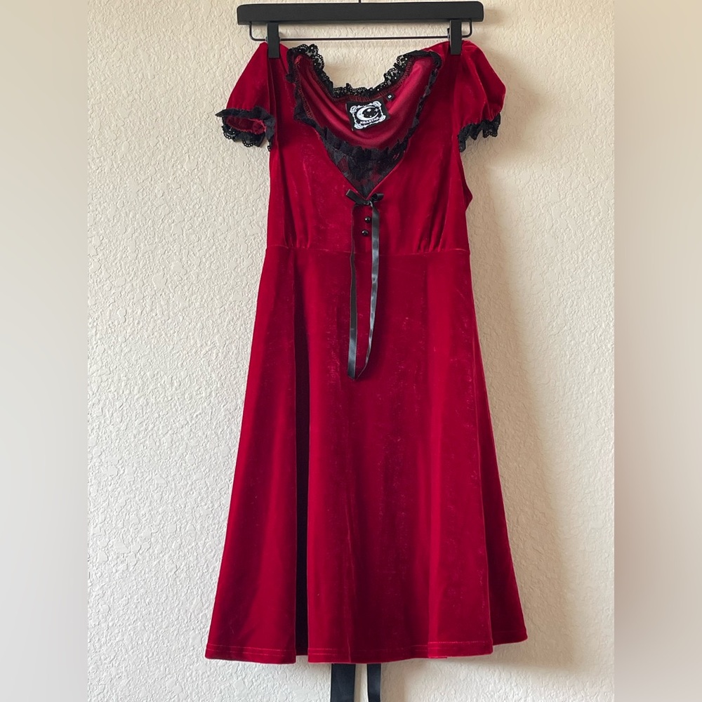 KillStar red red doll dress